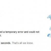 Google 502 Error Screenshot
