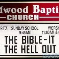 Read the bible - It will scare the hell out of you.