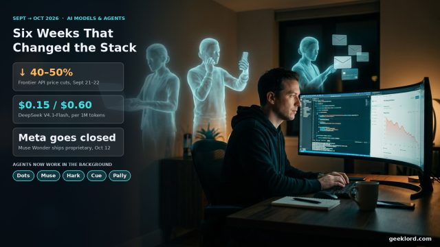 Six Weeks That Changed the Stack: October 2026 in AI Models and Always-On Agents